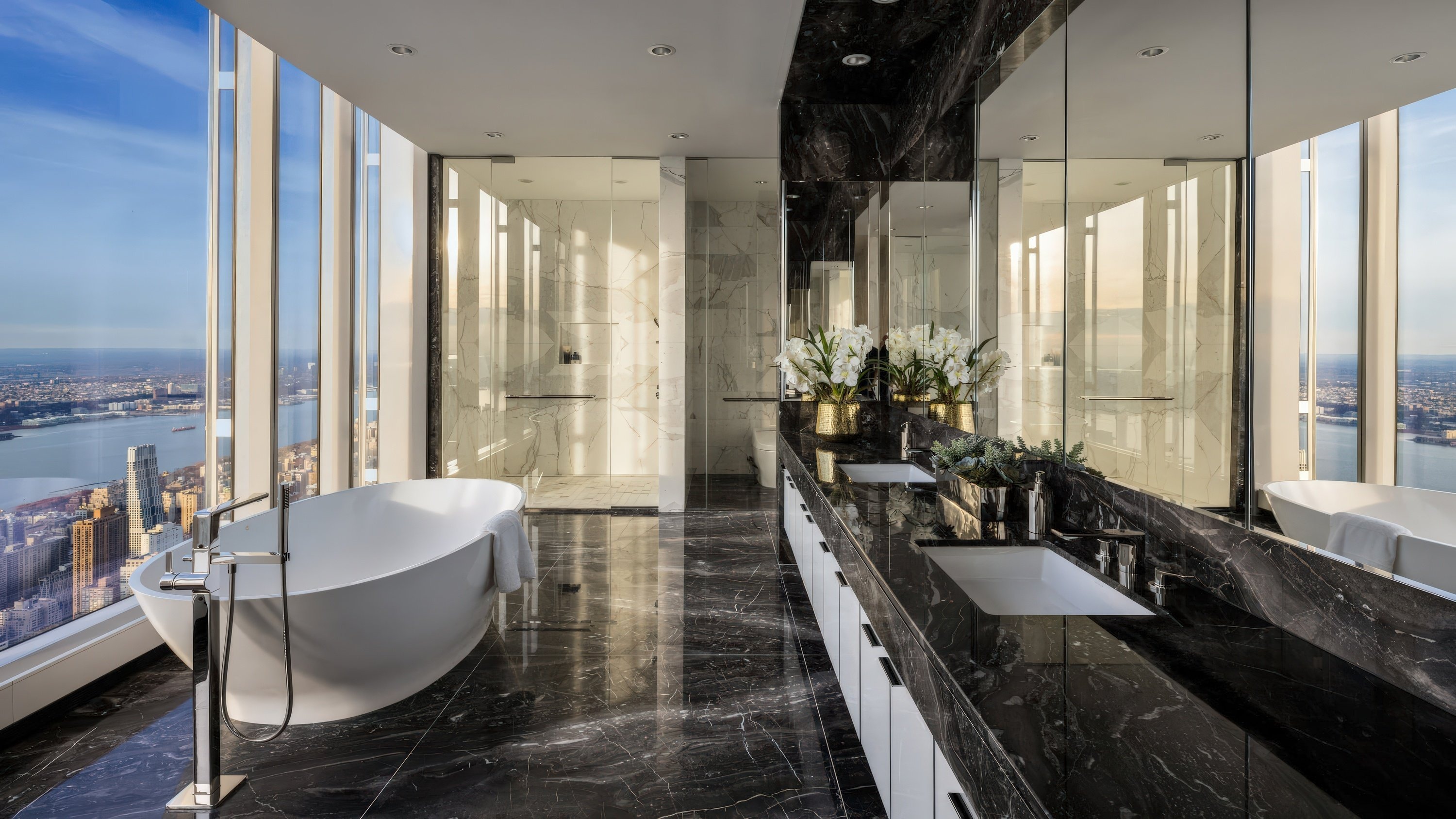 Full Penthouse Layout - Floor 131 | مخطط البنتهاوس الكامل - الطابق ١٣١