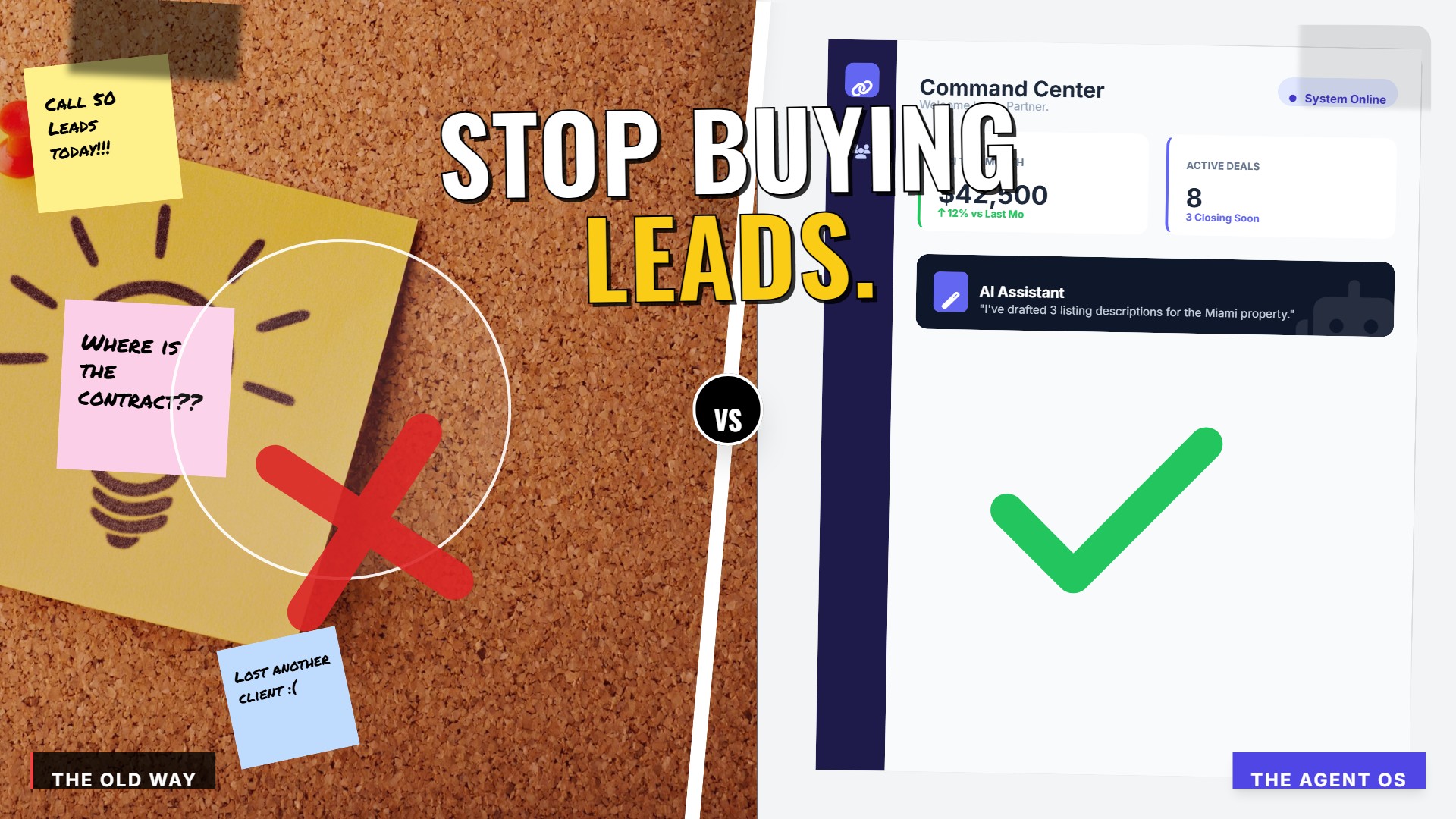 YouTube Thumbnail: Pain vs Solution