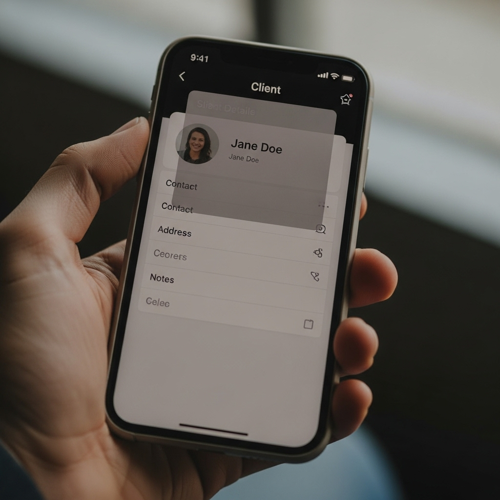 Dimmed UI
